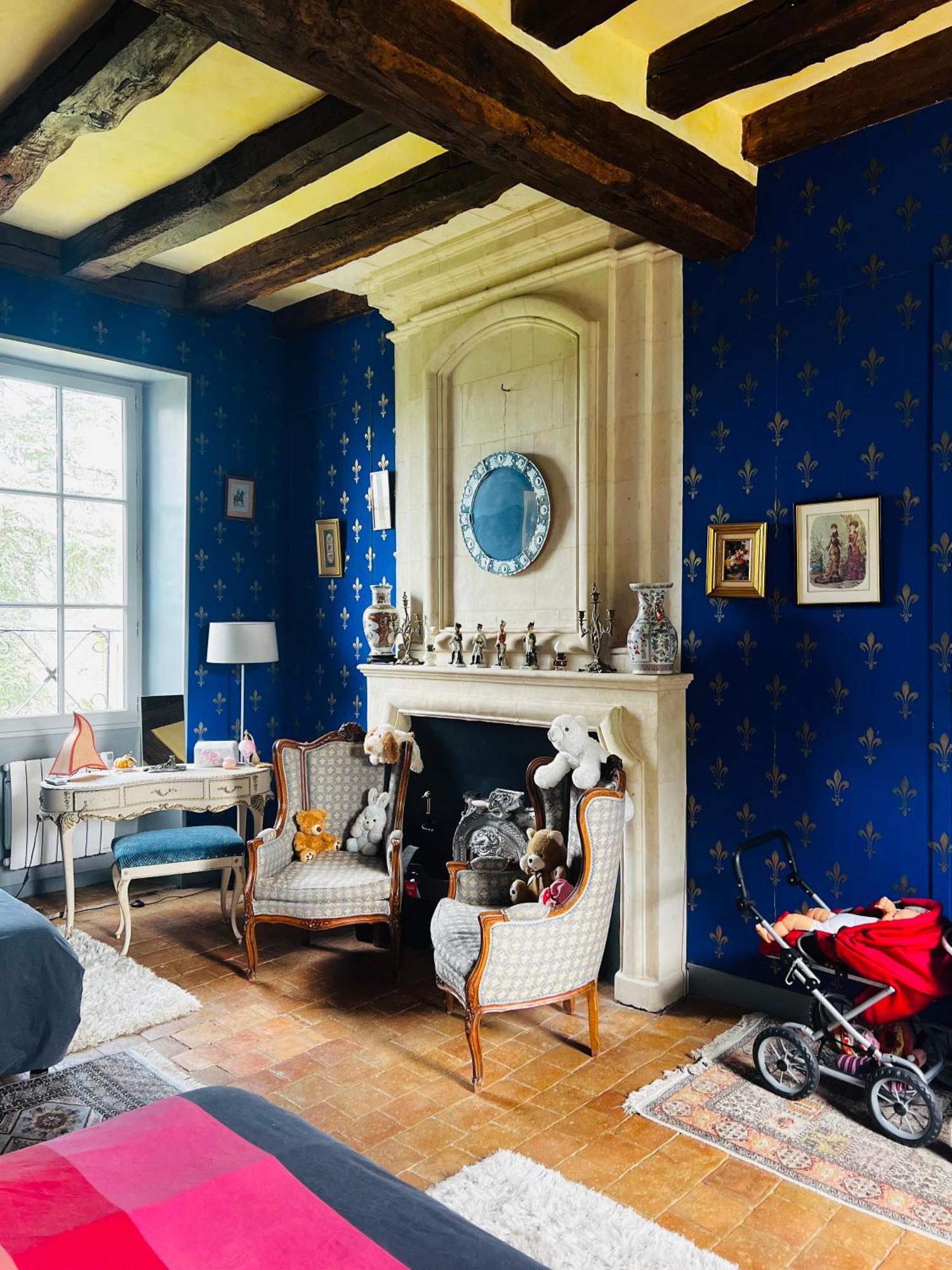 Chateau De La Thibaudiere Bois Savary - Chambre Familiale Du Roi Allonnes  Екстер'єр фото